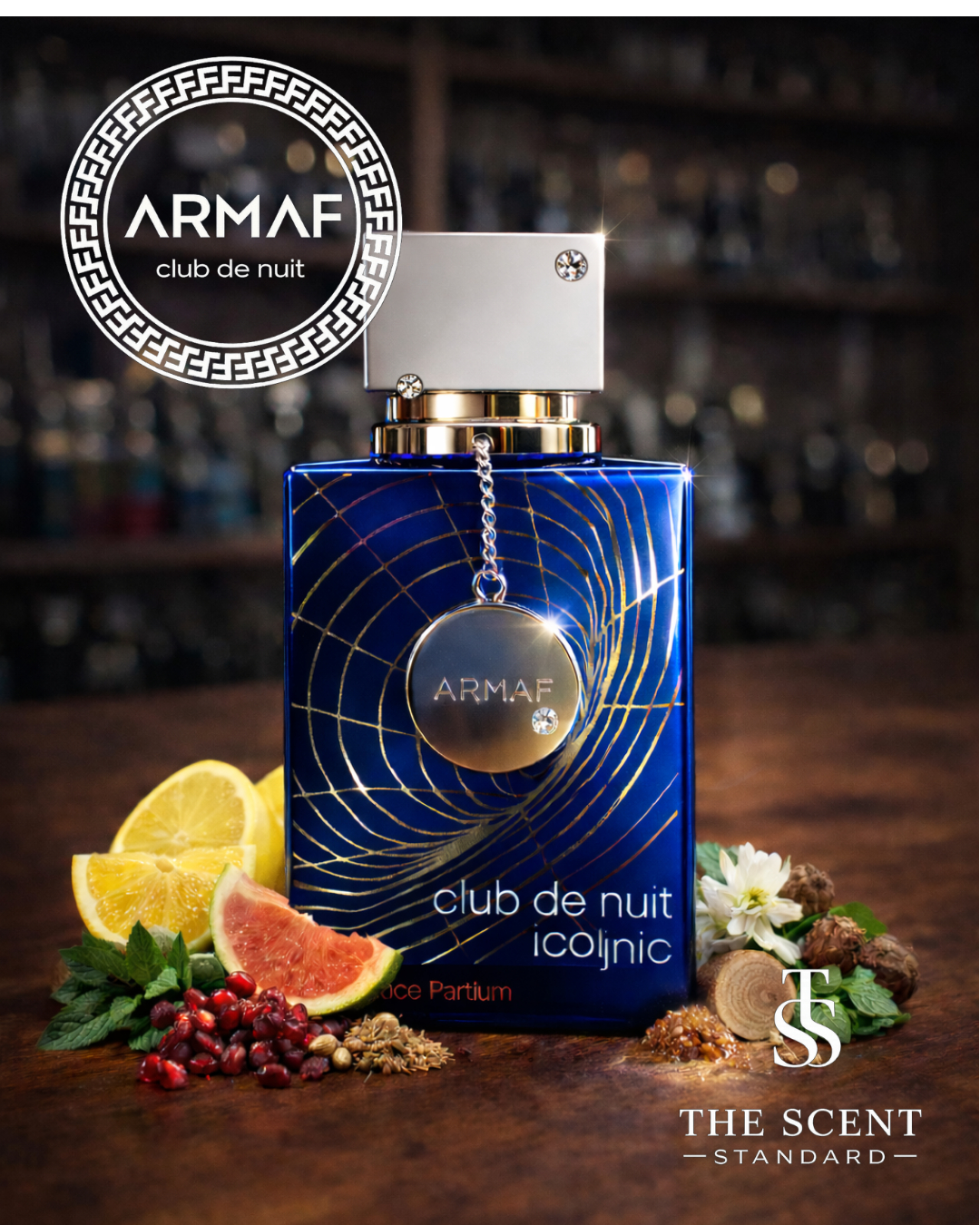 Armaf Club de Nuit Iconic Extrait de Parfum — Sample Sizes Available (3ml | 5ml | 10ml)