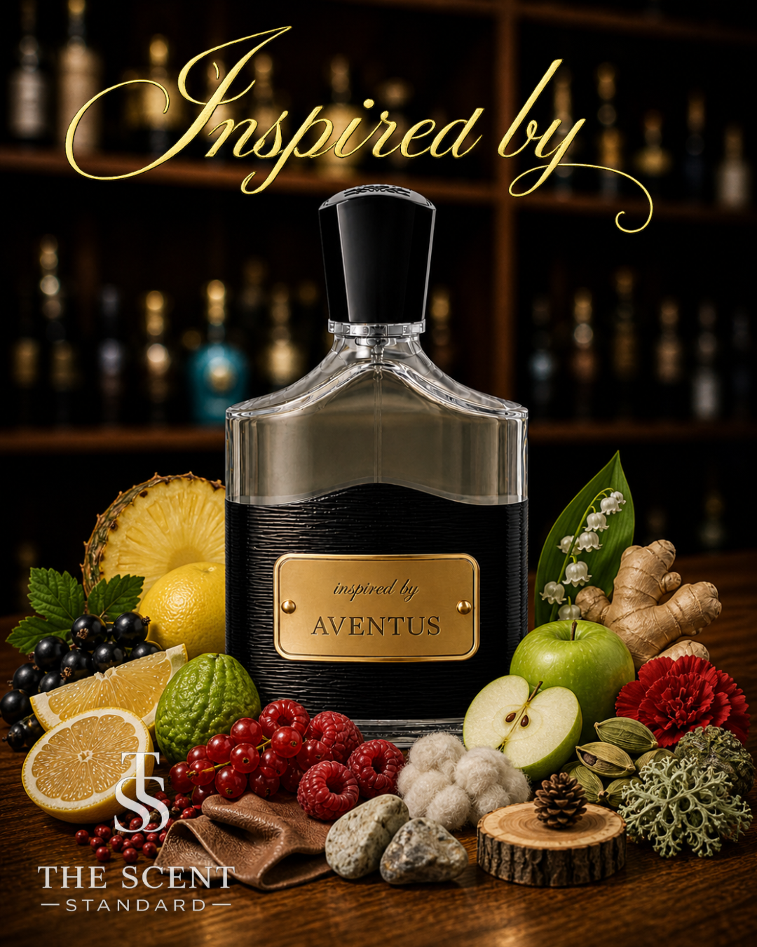 Inspired by 'Creed - Aventus' - sample sizes (3ml | 5ml | 10ml)